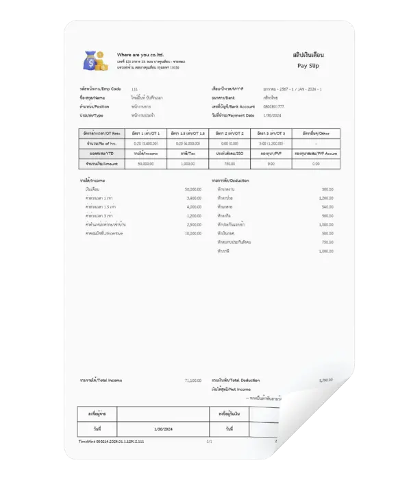 Payslip online